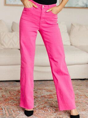 Judy Blue High Rise Garment Dyed 90's Straight Jeans 9/29 Style #88816